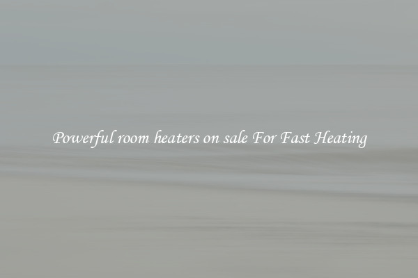 Powerful room heaters on sale For Fast Heating