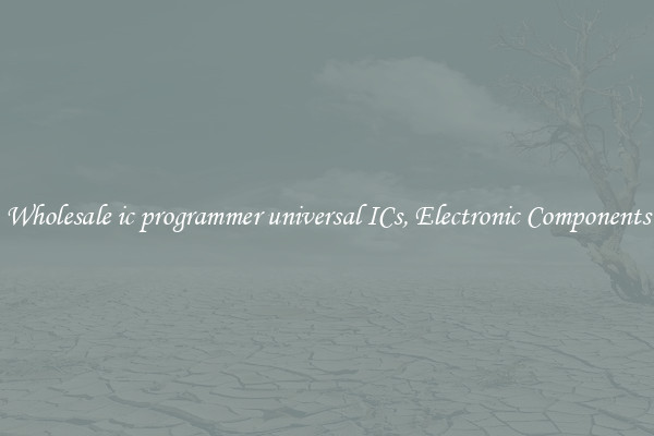 Wholesale ic programmer universal ICs, Electronic Components