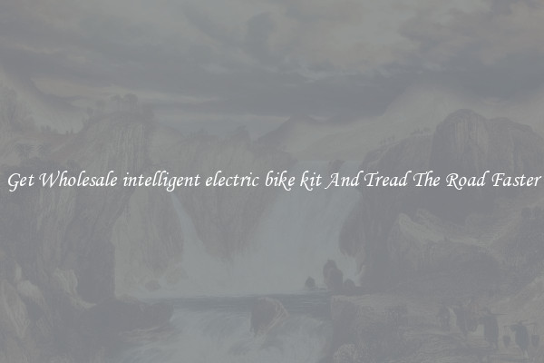Get Wholesale intelligent electric bike kit And Tread The Road Faster