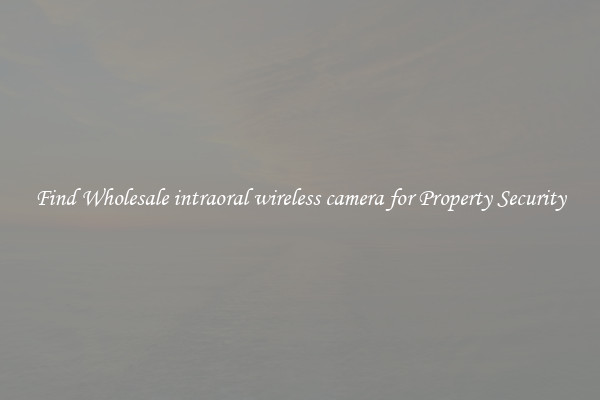 Find Wholesale intraoral wireless camera for Property Security